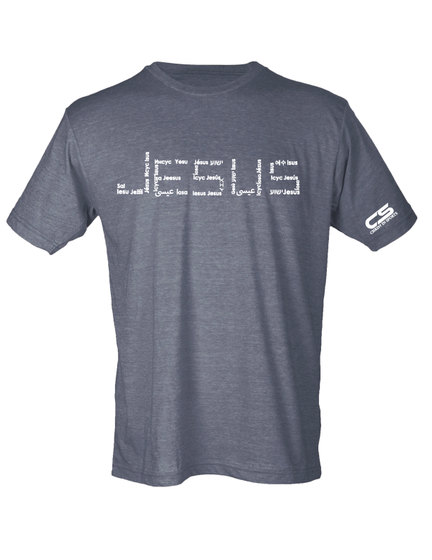 Jesus No Matter The Language Tee – Christ In Sports