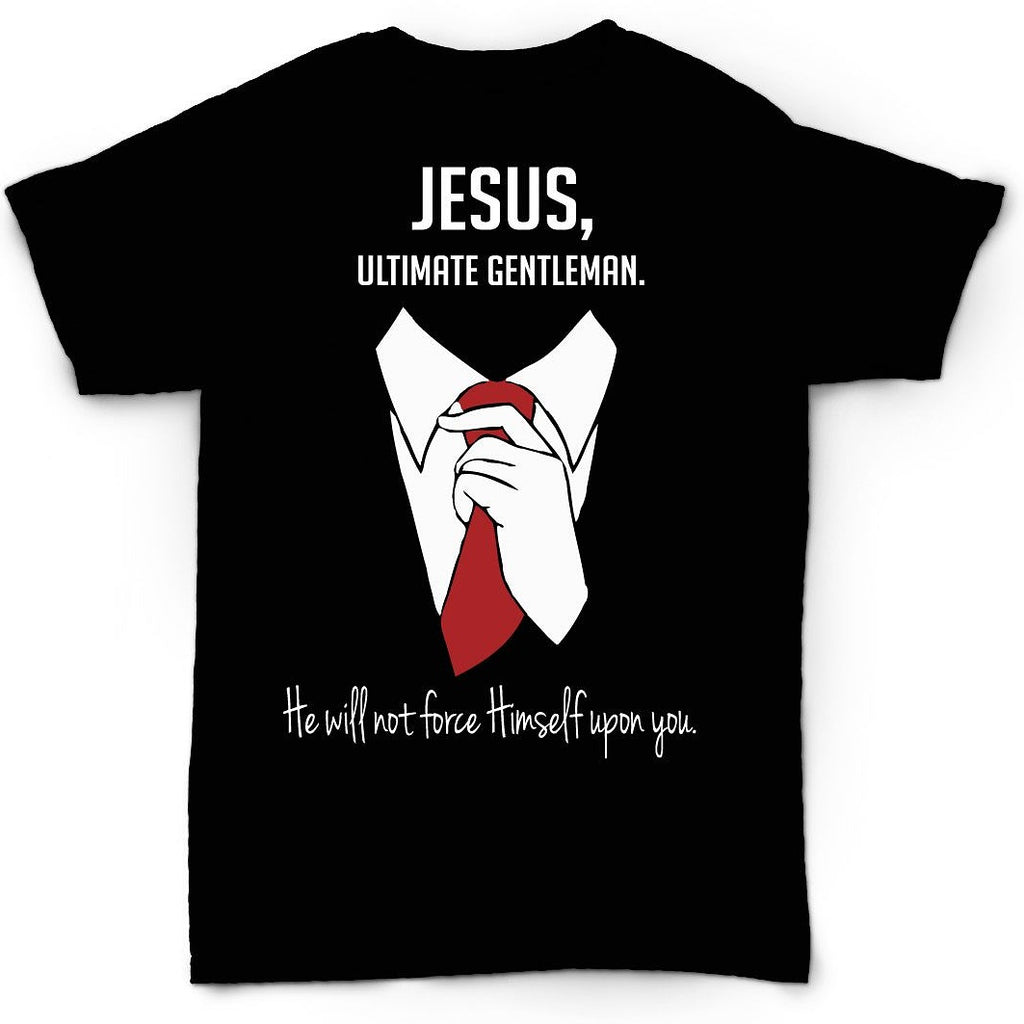 Jesus - Ultimate Gentleman (Black Tee)